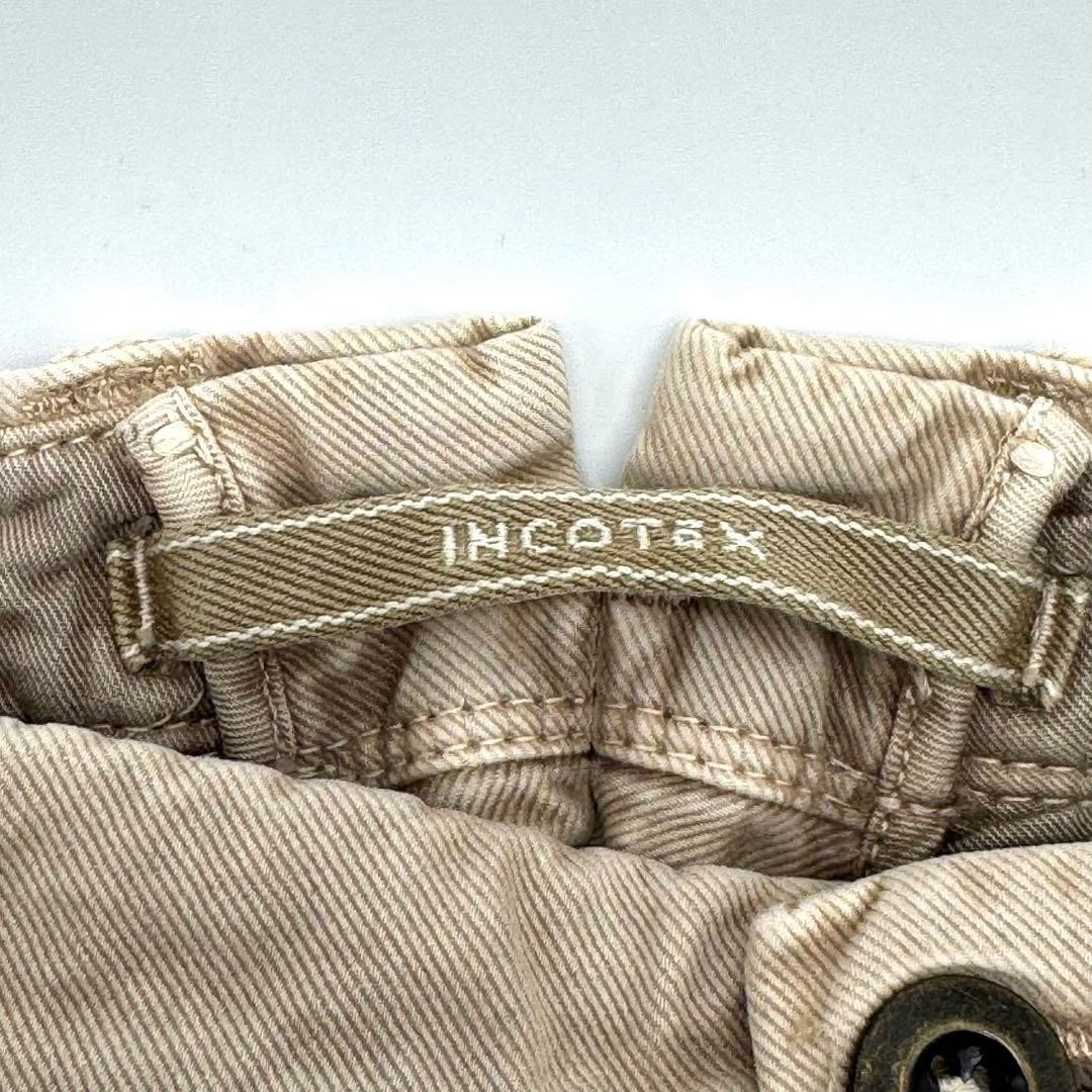未使用品　インコテックス　ベージュ スリムフィット　チノパン タグ付　w30 ￼