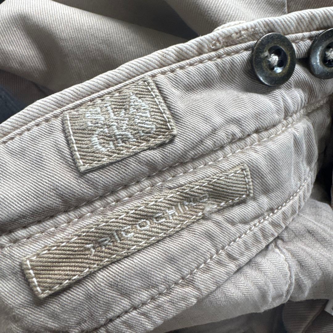 未使用品　インコテックス　ベージュ スリムフィット　チノパン タグ付　w30 ￼