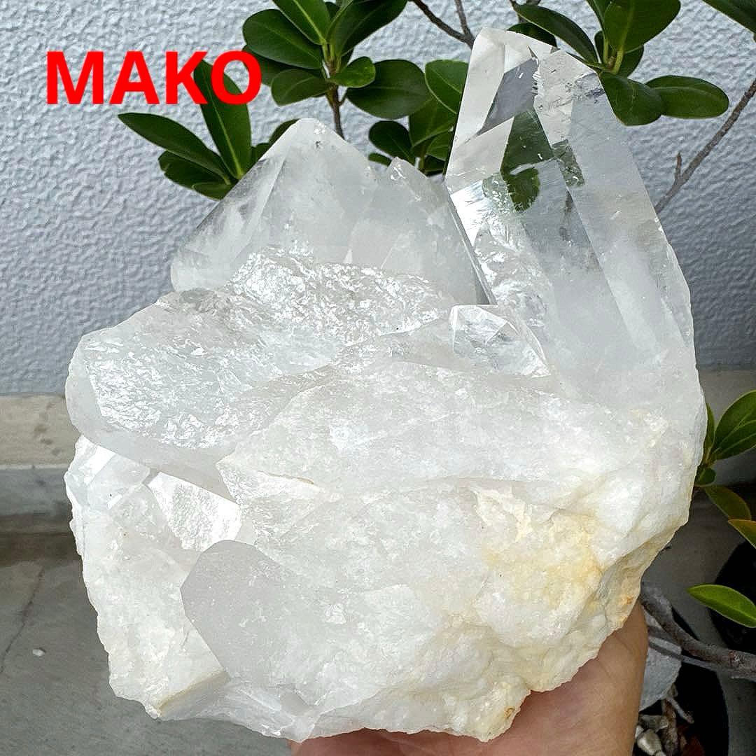 M1798☆水晶クラスター3.2Kg☆天然石　原石☆N50804-A