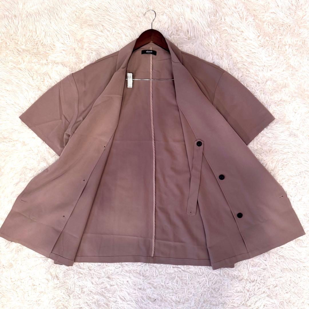 【glamb】グラム ダブル テーラードジャケット セットアップ 半袖 M
