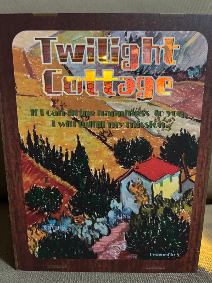 値下げ 黄昏のコテージ ブックヌック 完成品