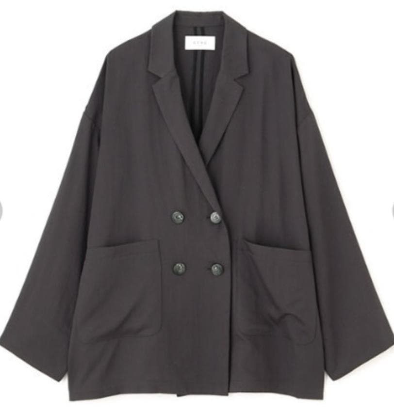 完売・新品・未使用【ETRE TOKYO】ダブルブレストエアリージャケットS