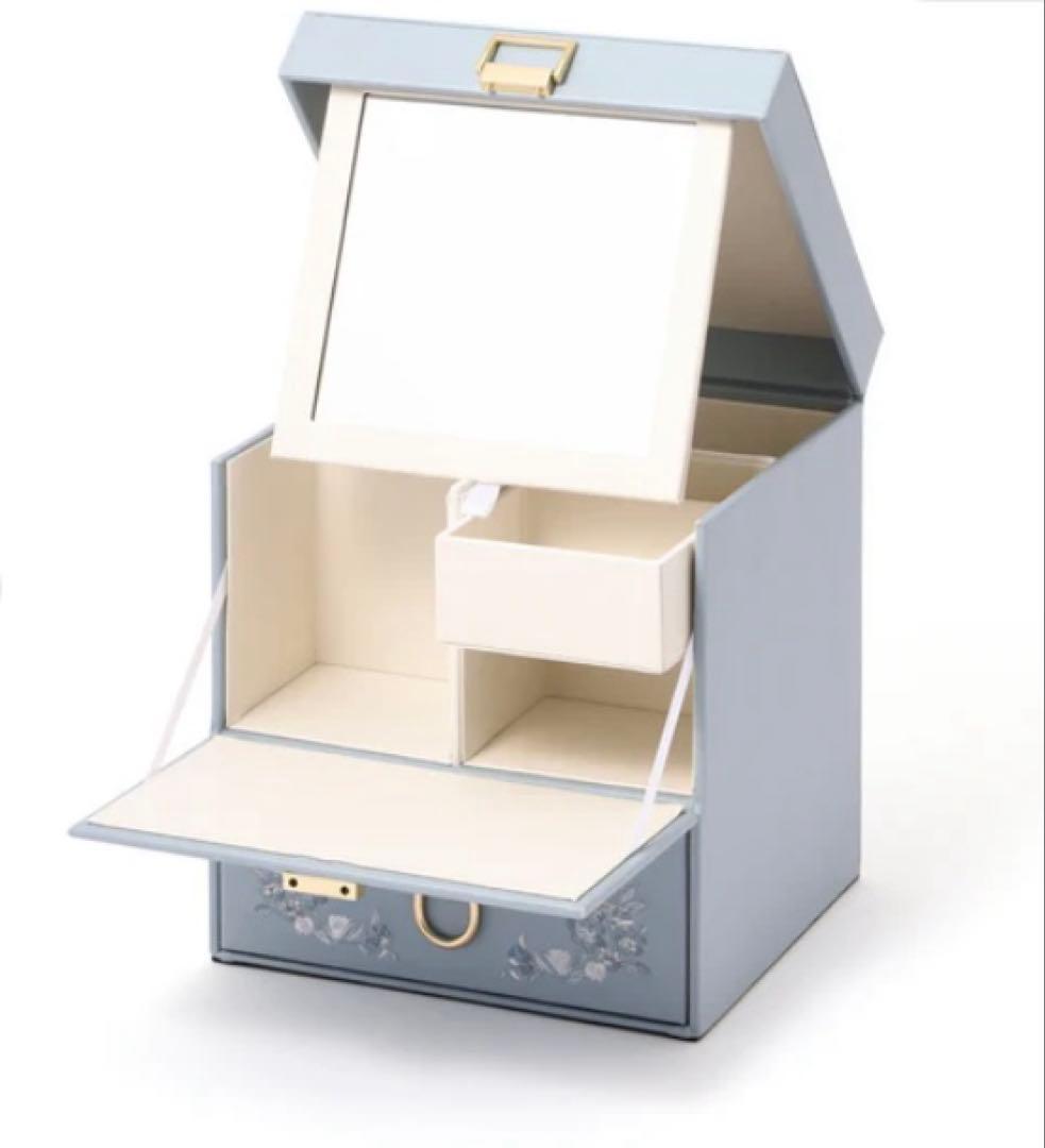 小物入れ Francfranc EMBROIDERY COSMETIC BOX