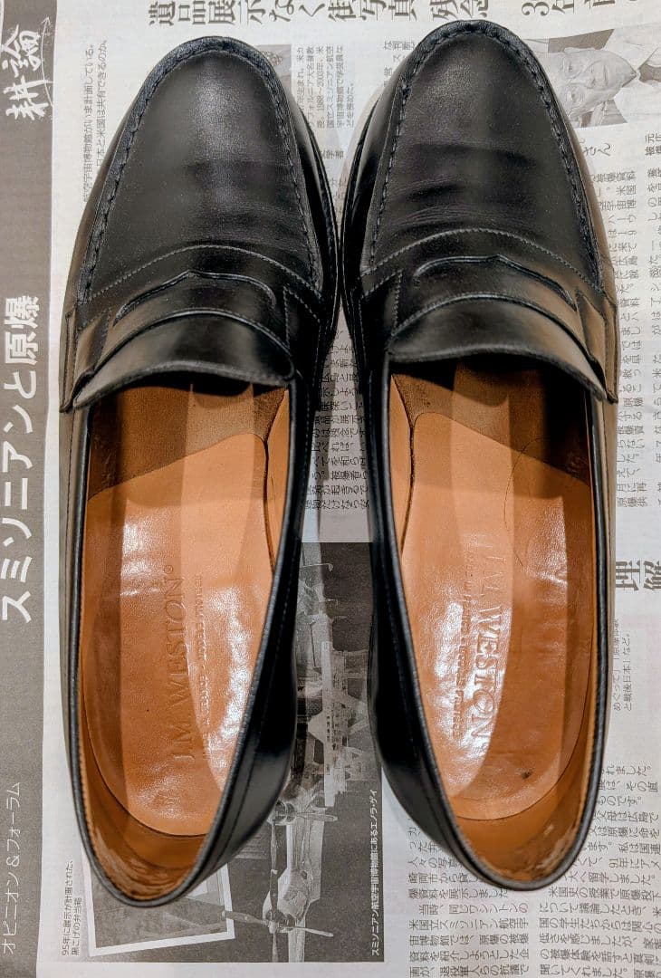 【名作】J.M.WESTON シグネチャーローファー180 黒