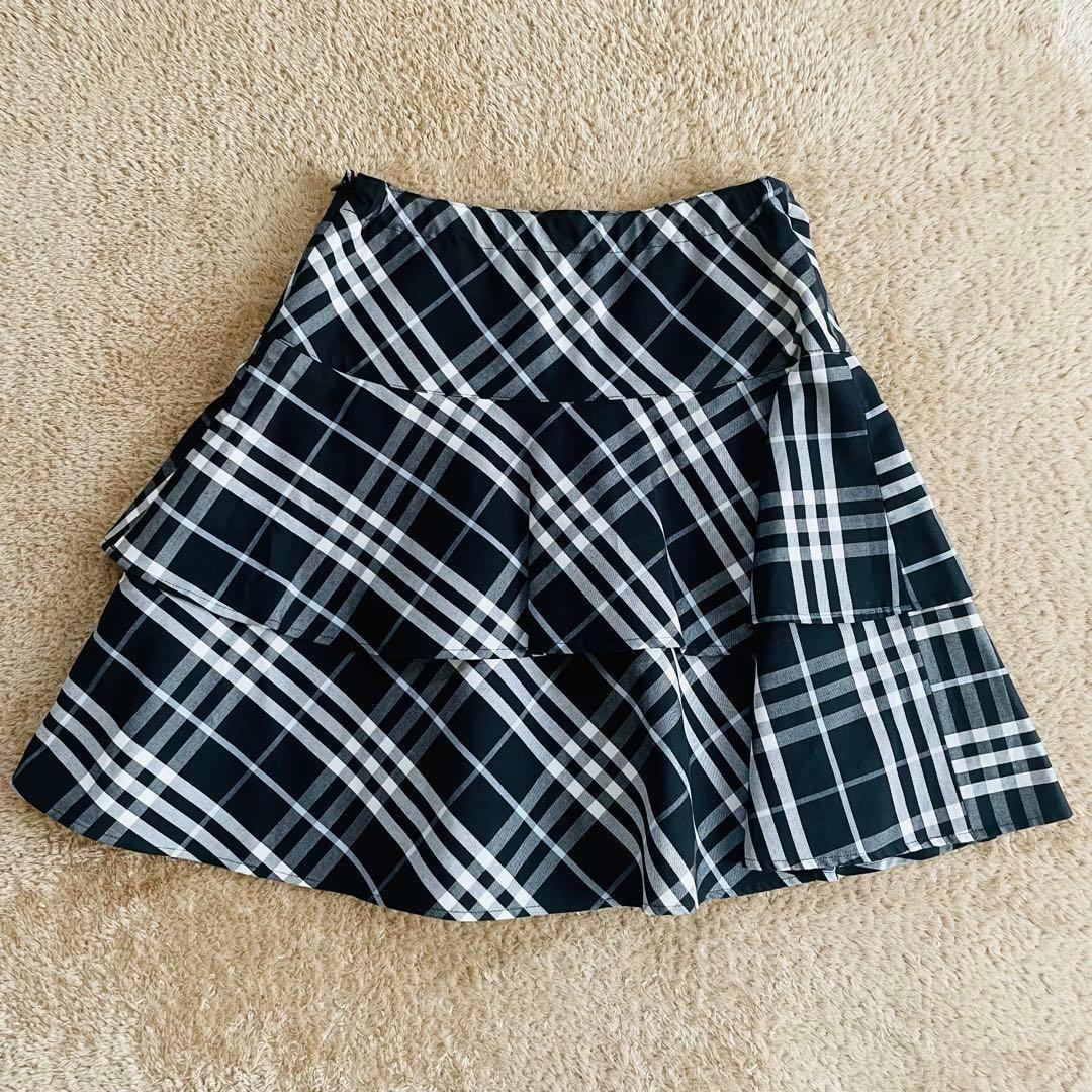 ✨極美品✨バーバリー セットアップ ジャケット ノバチェックスカート 黒 160