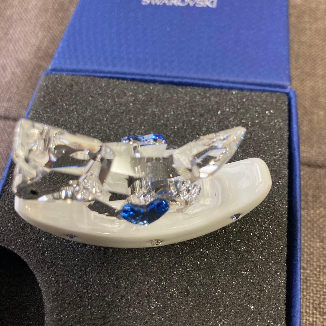スワロフスキー　SWAROVSKI ロッキングホース　ブルー