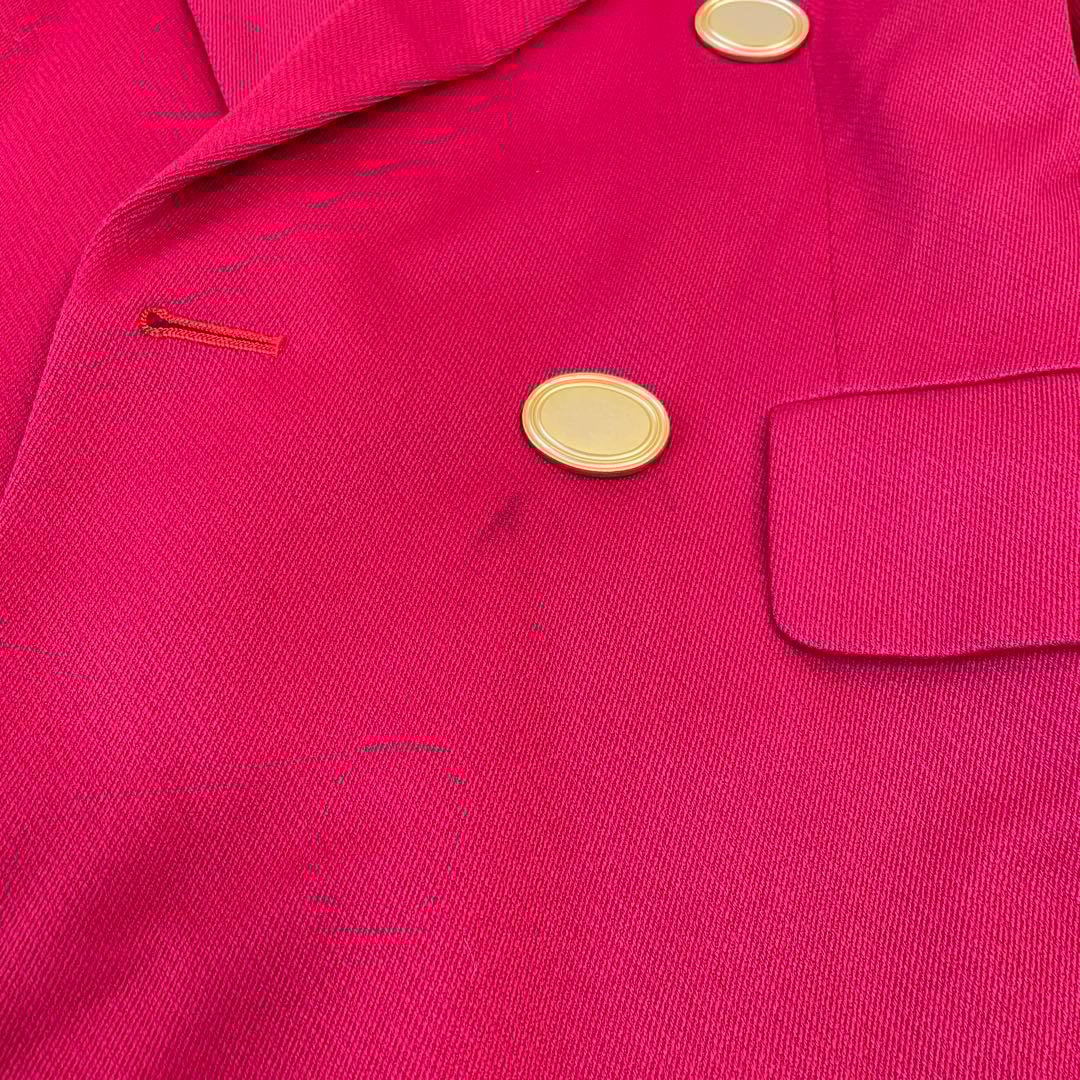 Dior ディオール ジャケット ピンク 金ボタン テーラードジャケット M