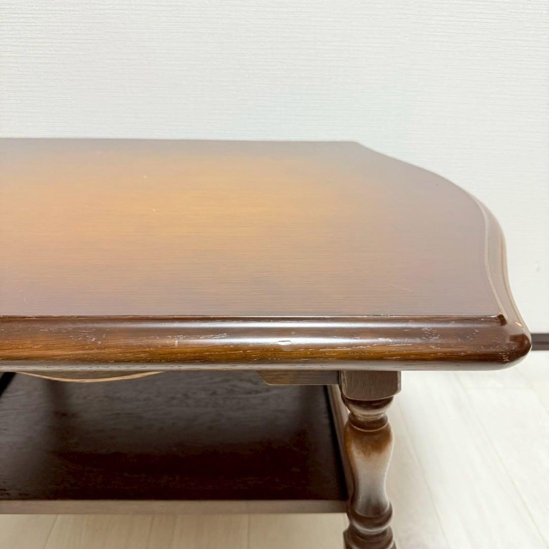 飛騨産業 キツツキマーク　サイドテーブル コーヒーテーブル レトロ 飛騨家具