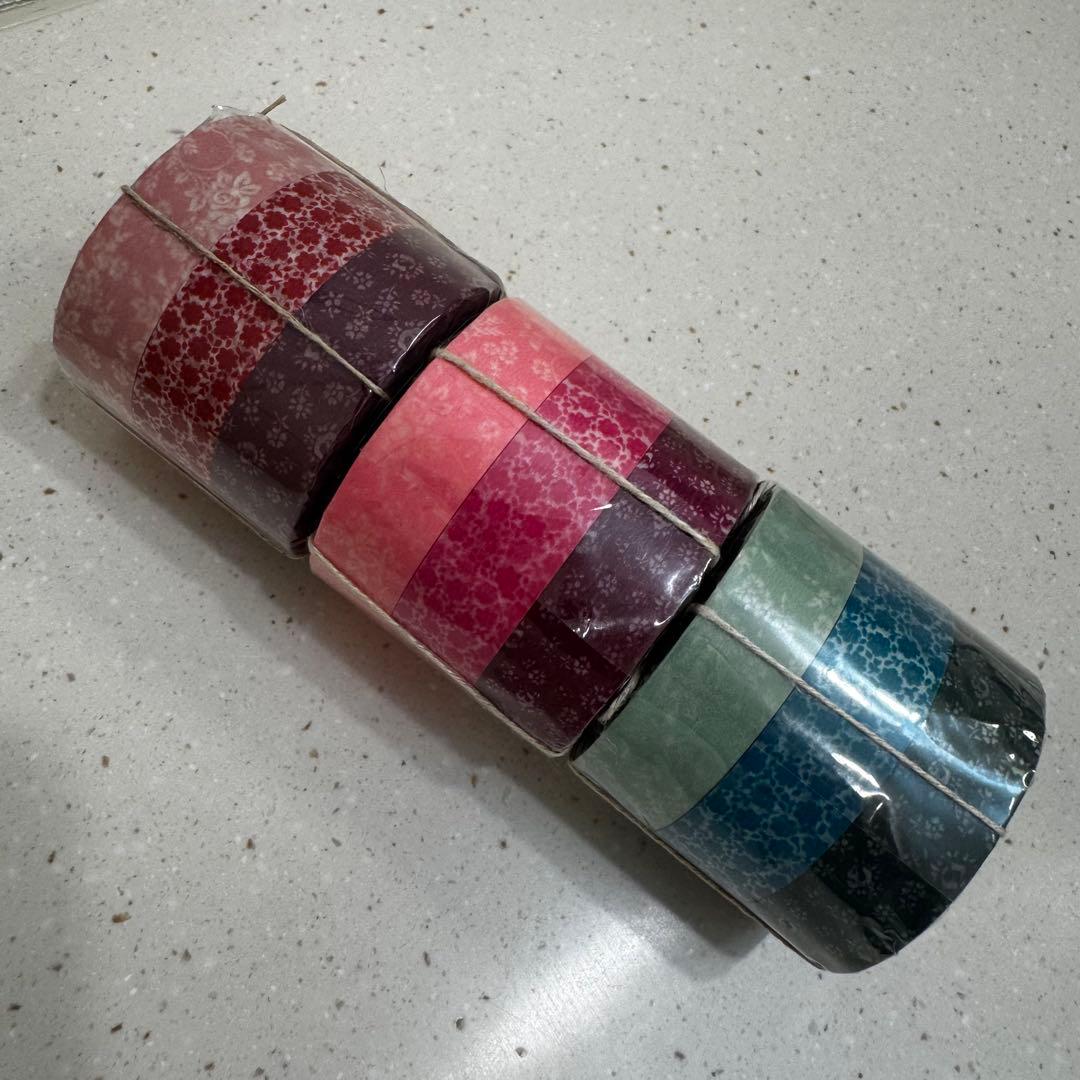 MARK'S マークス 廃盤 マスキングテープ コフレドュクチュリエ 花柄マステ