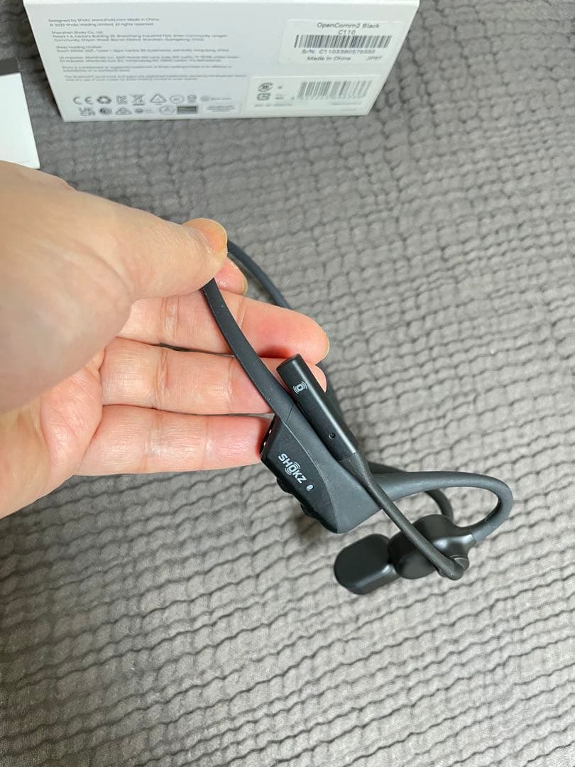 Shokz Open Comm2 C110 骨伝導イヤホン USED美品