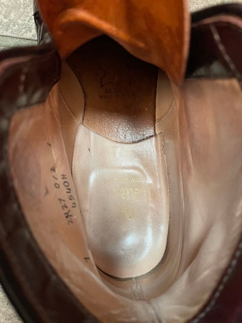 R*A様 Alden オールデン　タンカーブーツ　4540H 7D コードバン