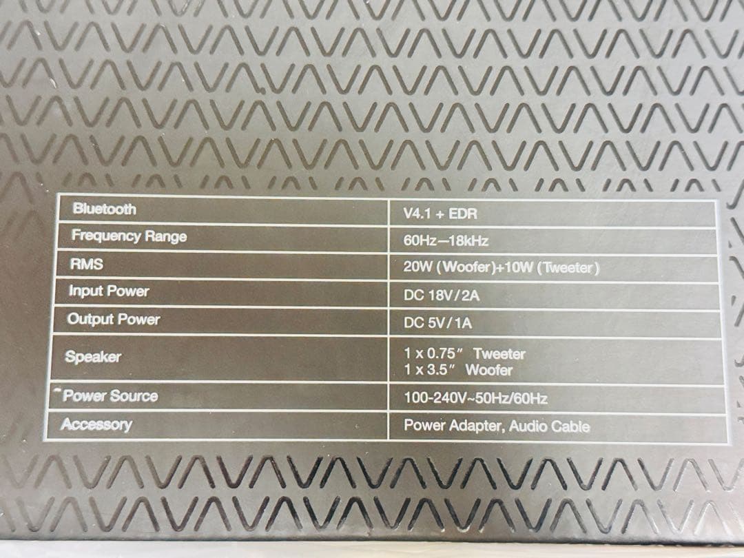 【新品】VAVA VOOM 22 ワイヤレススピーカー VA-SK003