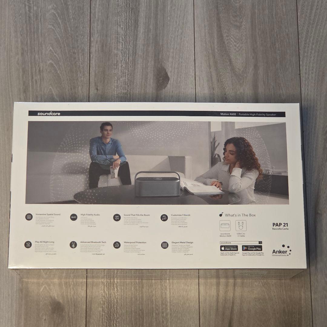 【新品未開封】soundcore Motion X600 空間オーディオ