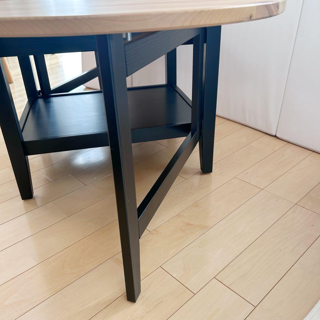 IKEA ARKELSTORP 木製　折りたたみ　コーヒーテーブル　バタフライ