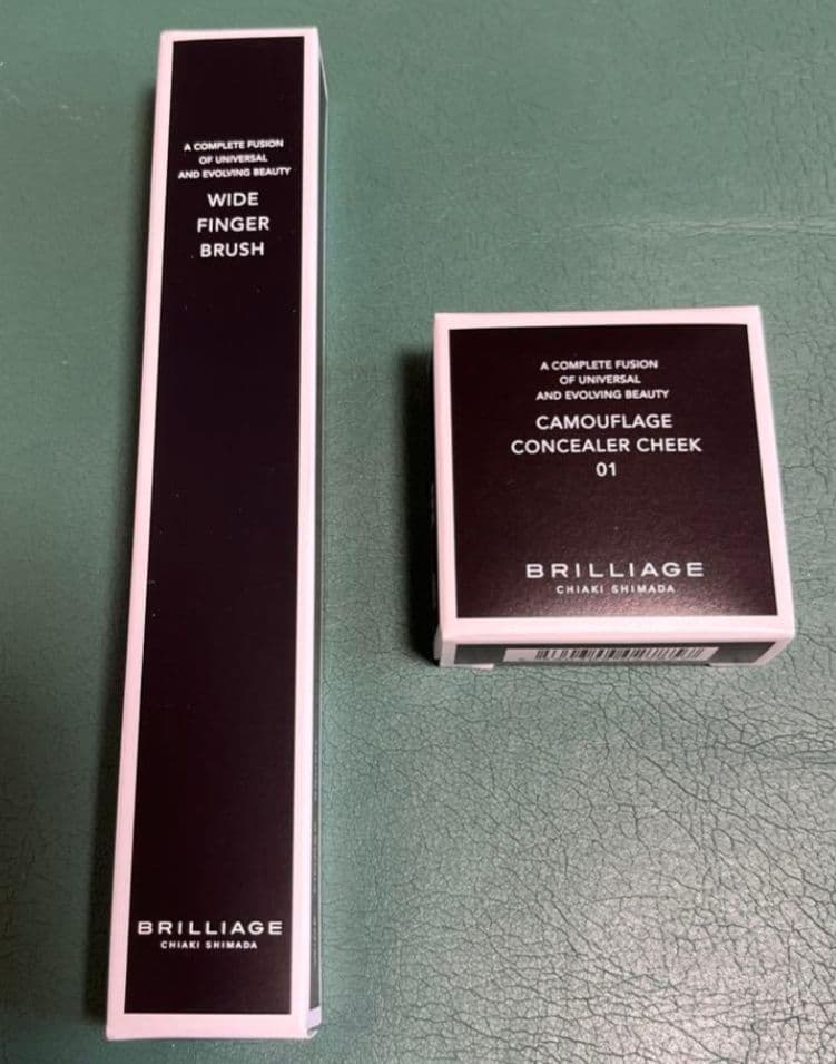 1*y様 ブリリアージュ カモフラージュコンシーラーチーク 01ピンク ブラシセ