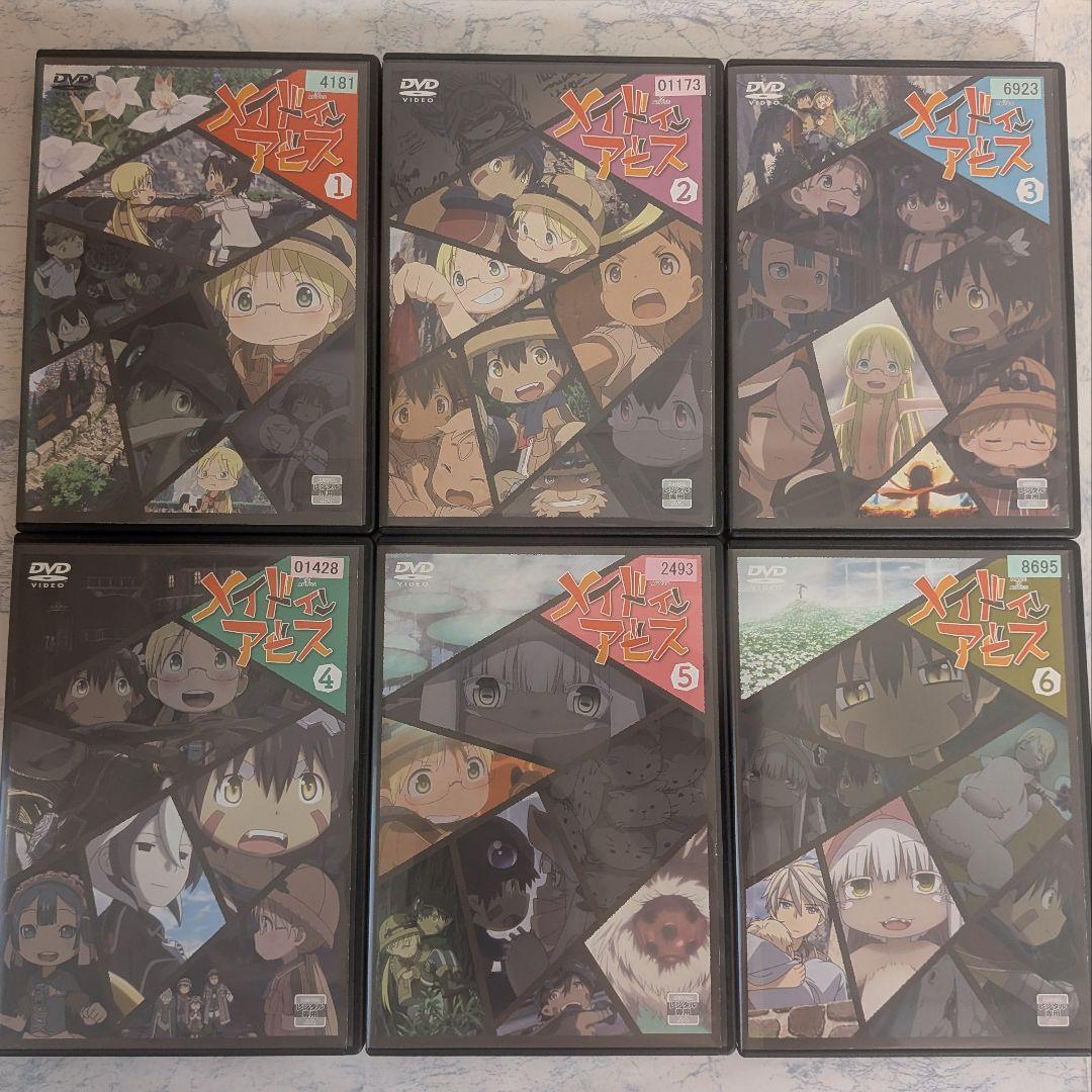 DVD　メイドインアビス、劇場版 総集編、劇場版　計10巻　新品ケース