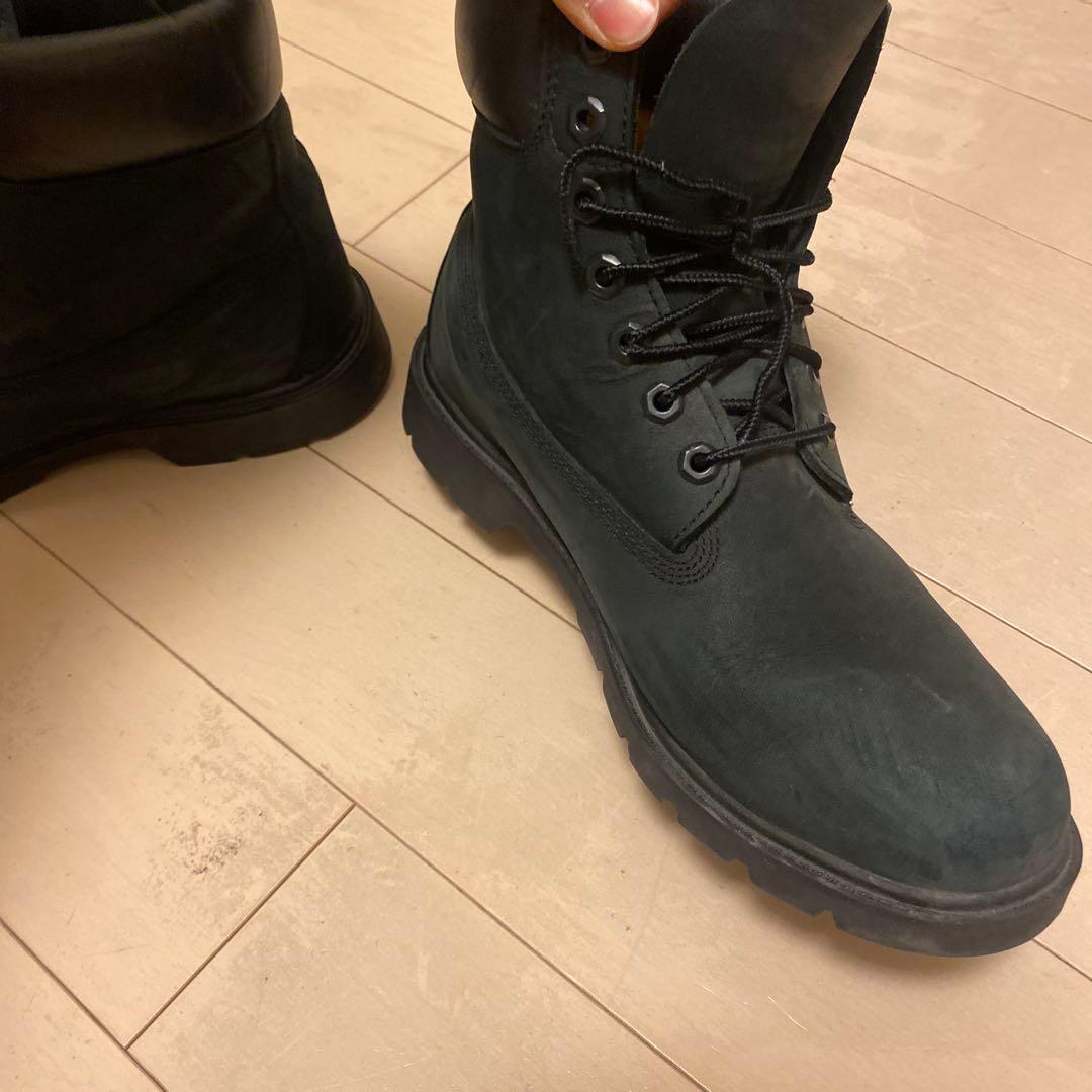 Timberland ティンバーランド ブラック ワークブーツ