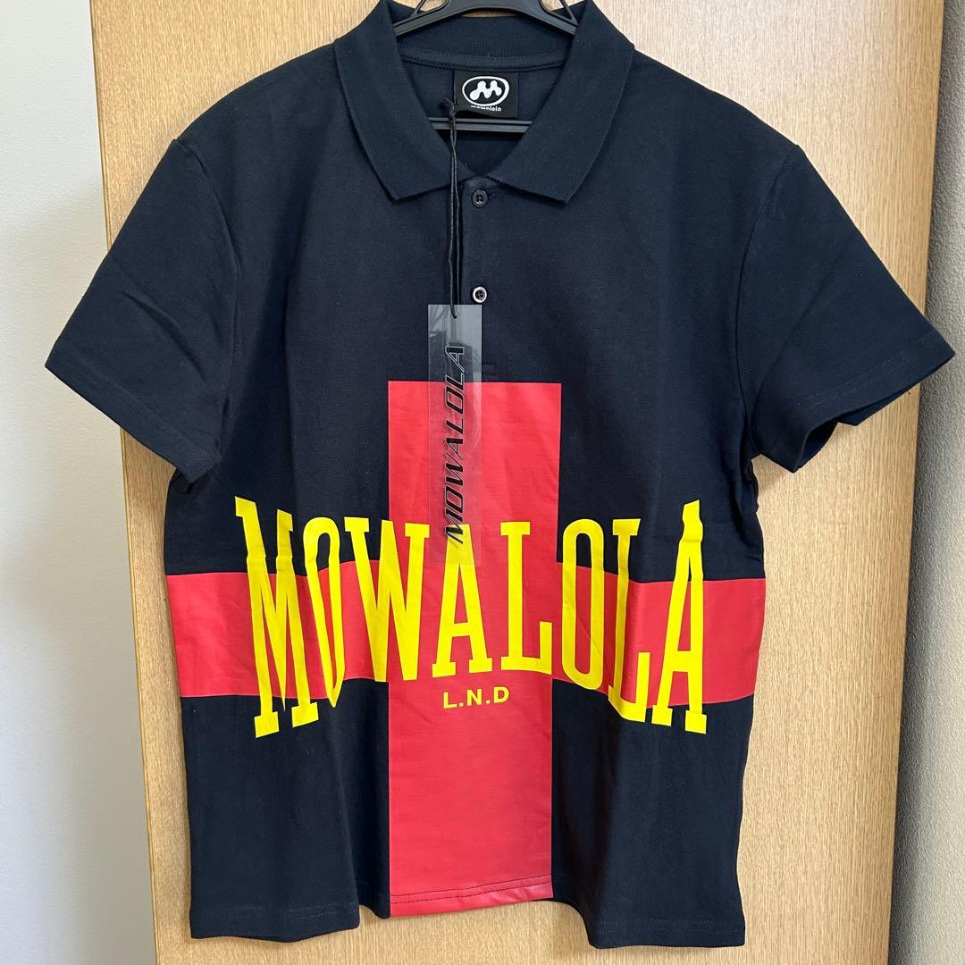 MOWALOLA ポロシャツ / RED POLO SHIRT 半袖　タグ付き
