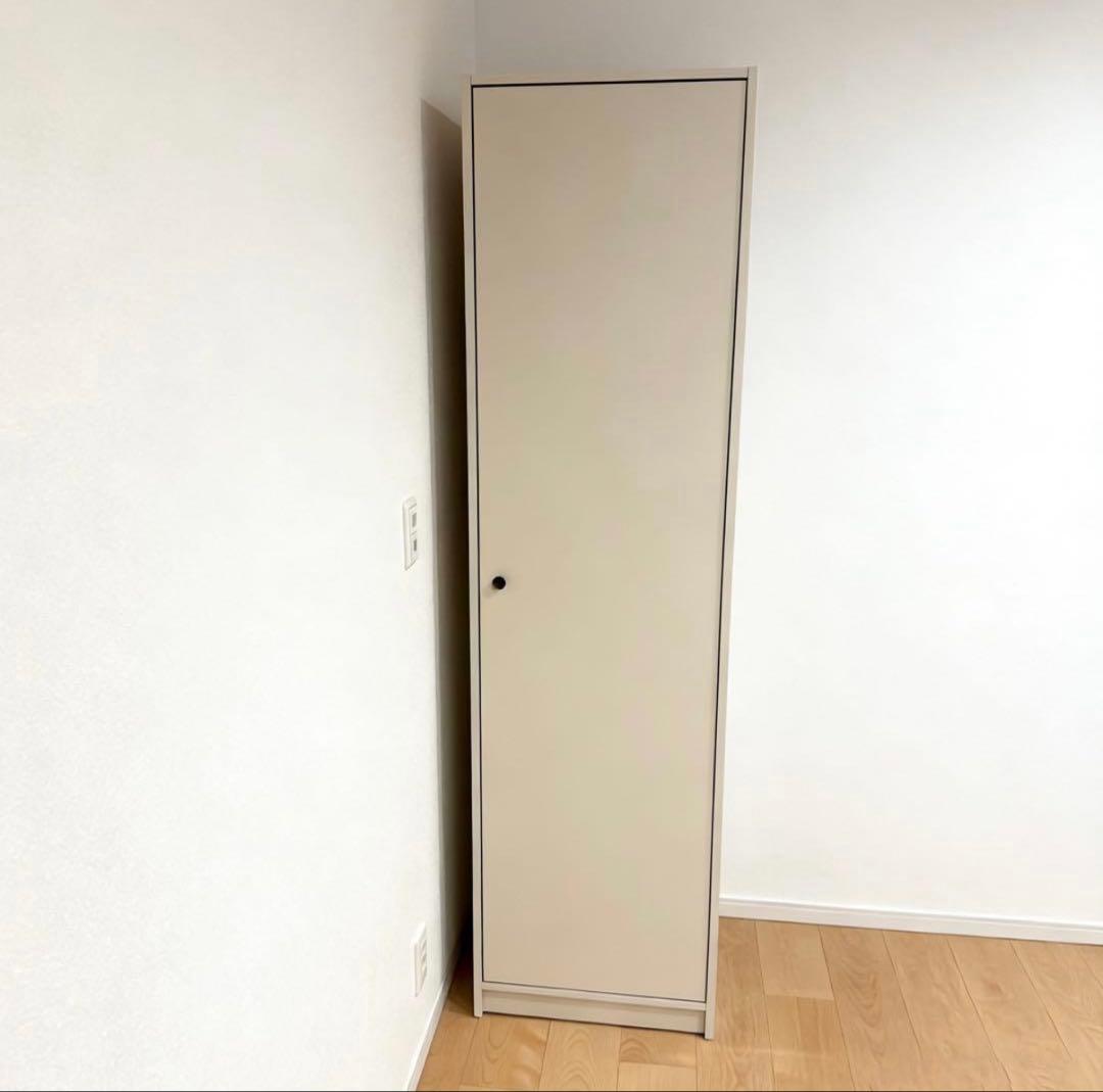 ikea GURSKEN グールスケン ワードローブ ライトベージュ完成品