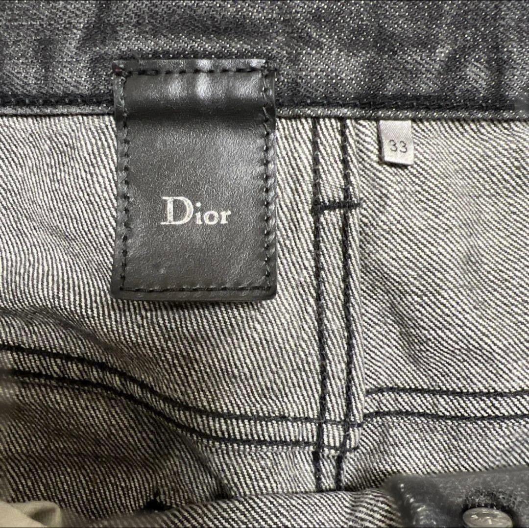 Dior Homme04AWエディ期 “VICTIM期”グレー スキニーデニム