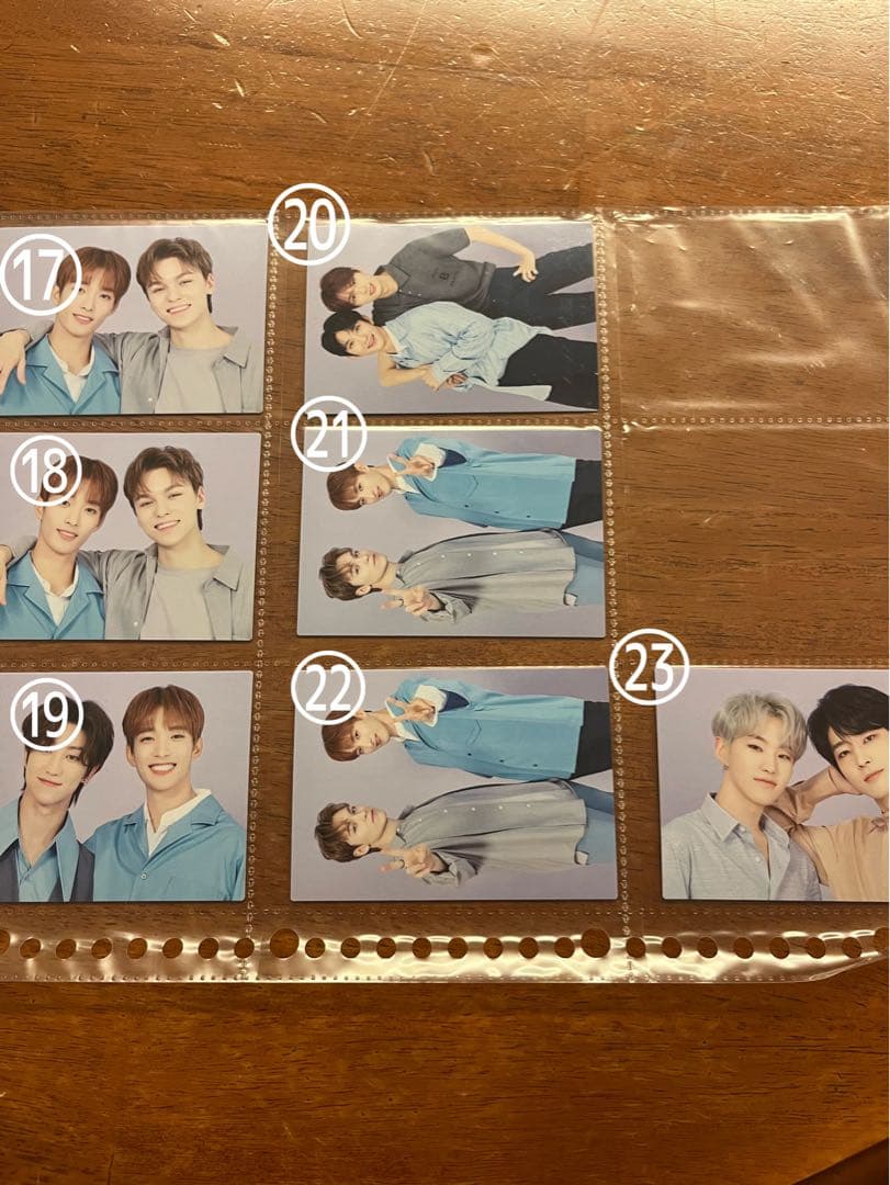 SEVENTEEN SVT ドーム トレカ　ペア　ボカチ　ヒポチ　パフォチ