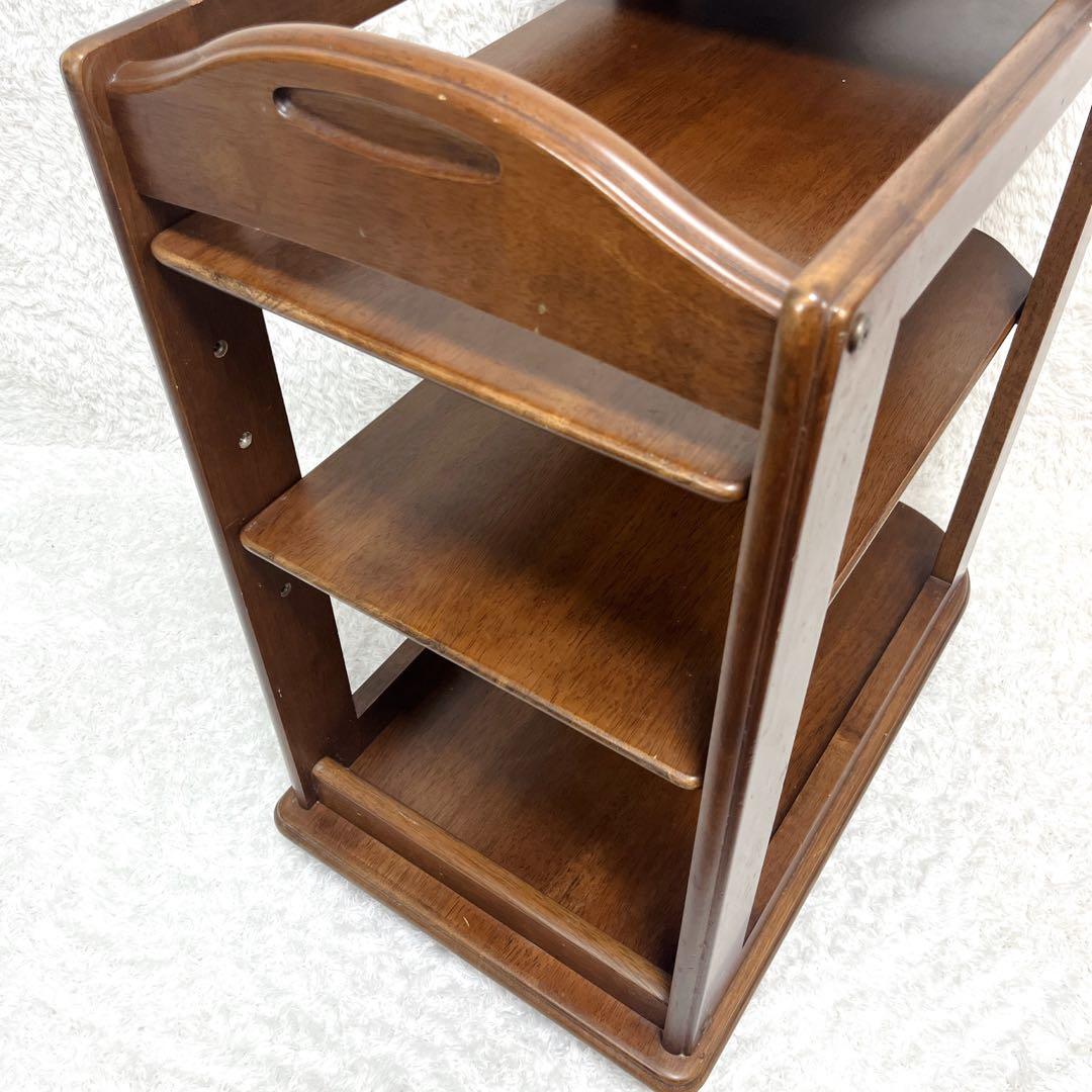 姫路モッコウ マルニ キッチンワゴン 木製 カート 3段 キャスター付 ワゴン