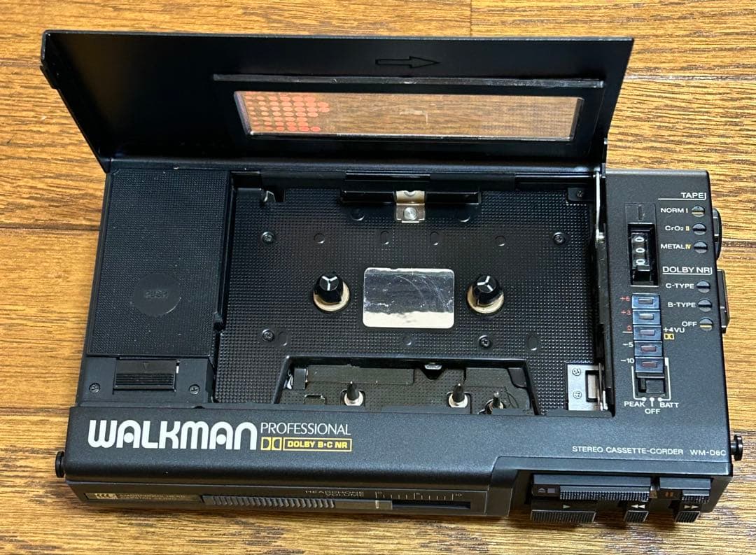 【ジャンク品】SONY ステレオカセットコーダー　WM-D6C