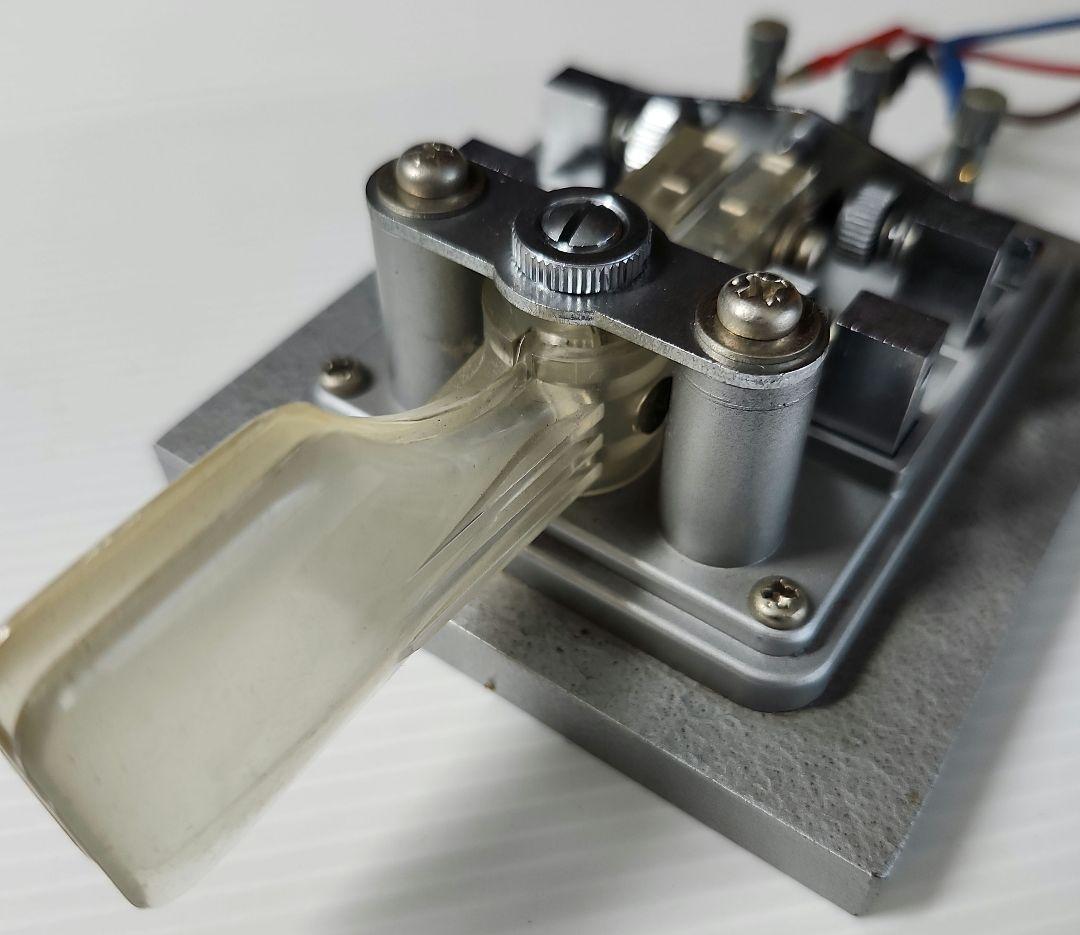 HI-MOUND マニュピレーター パドル電鍵 【金メッキ接続コード付き】