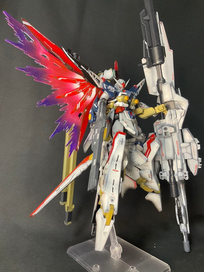 ジュンデスティニーガンダム SpecII ゼウスシルエット&光の翼　完成品