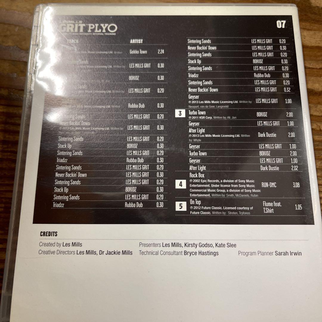 レズミルズ【GRIT PLYO07】CD DVD コリオ　スコアシート