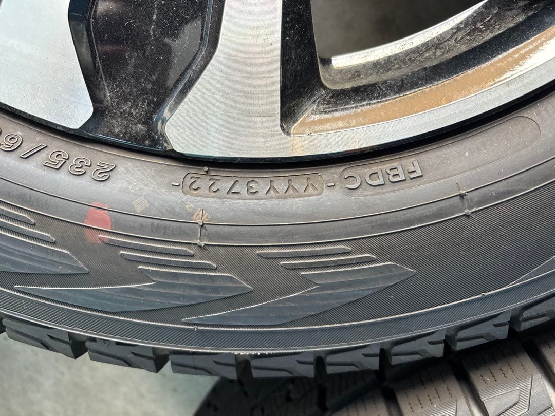 YOKOHAMA G075 235/60R18 ホンダ純正アルミ付　CR-V