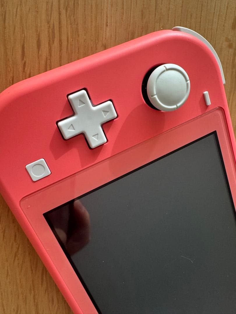 Nintendo Switch Lite ピンク ライトコーラル　箱　充電器付き