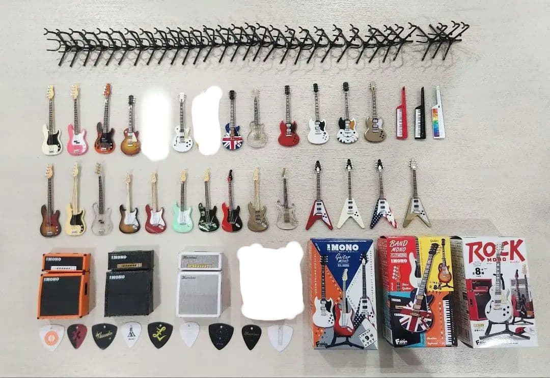 ギター　フィギュア　コレクション　バラ売り対応します