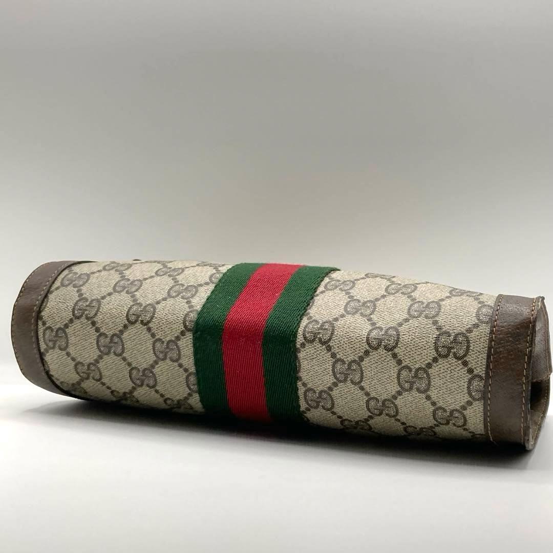 GUCCI シェリーライン クラッチバッグ インターロッキング GG レザー