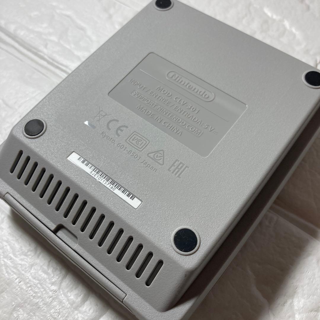 「美品」クラシックミニ スーパーファミコン　 USB ACアダプター 専用ケース