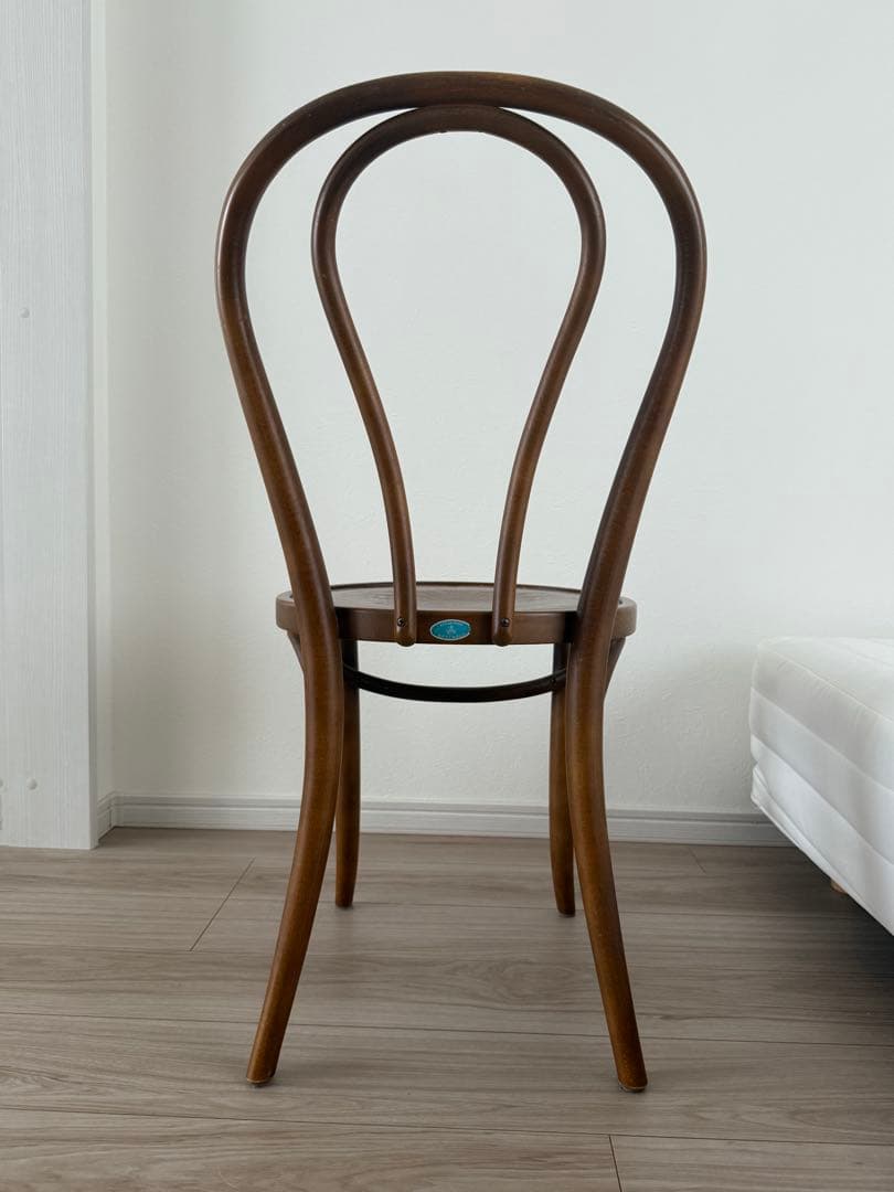 秋田木工　木製　曲木　チェア ブラウン