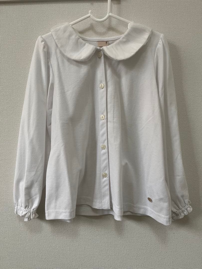 ジャケット付き薄紫ドレス 110cm　ブランド【petit main】4点セット