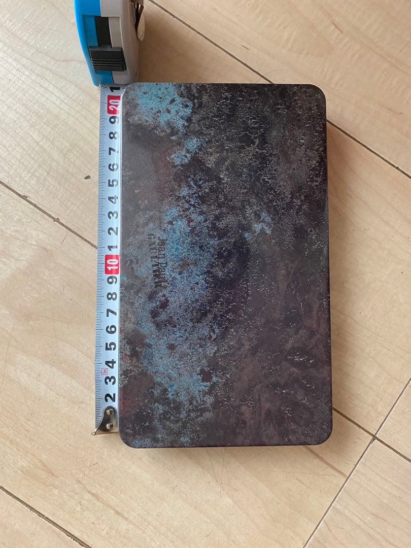 ジャンポールゴルチェ　黒 レザー フック型キーホルダー