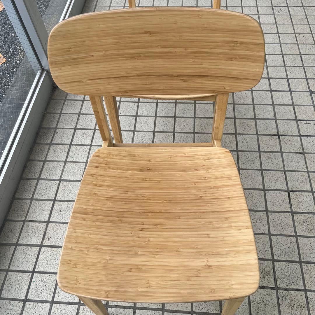 Greenington バンブーダイニングチェア 2脚セット コストコ