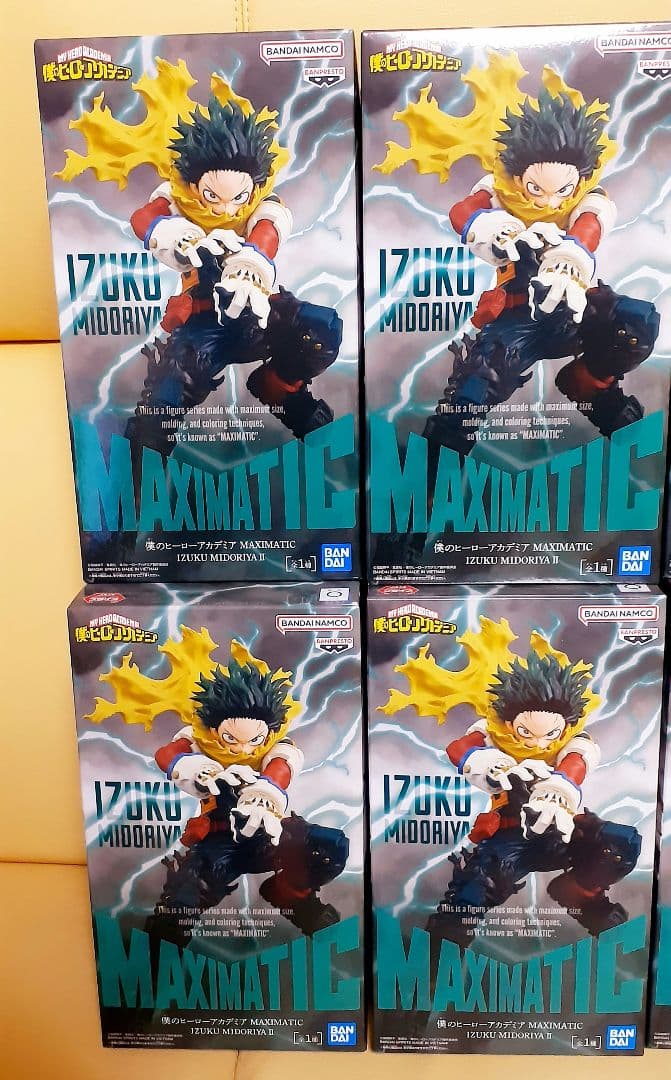 8体セット　僕のヒーローアカデミア　MAXIMATIC　フィギュア　緑谷出久