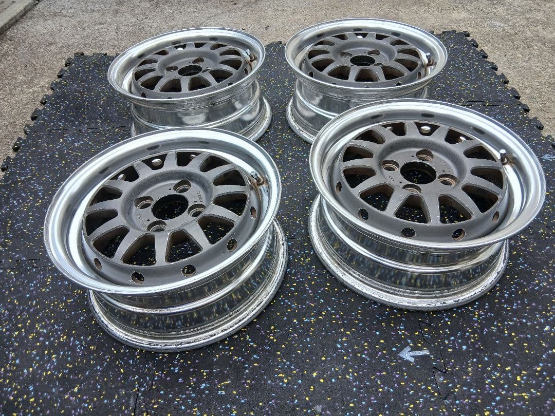 WEDS SPORTS クラゲ14インチホイールのみPCD100 4穴 4個