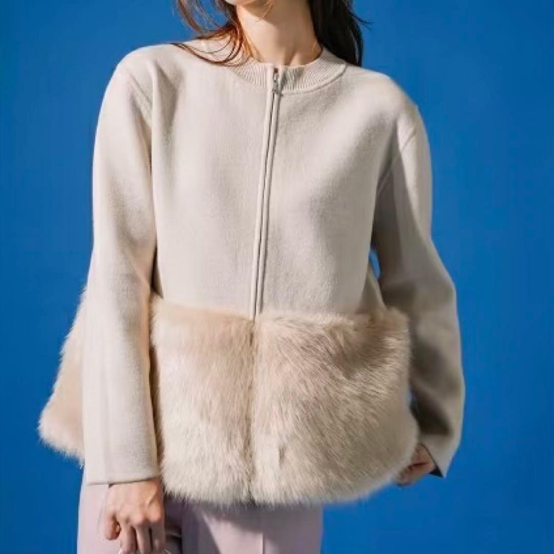 ※期間限定最終価格※ CELFORD エコファーコンビニットジャケット