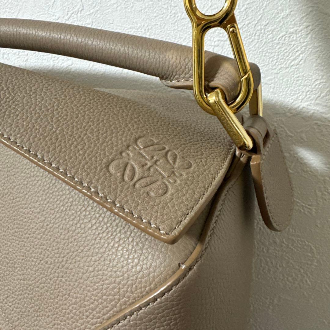 ✨【極美品】LOEWE ロエベ パズルバッグ スモール/ミディアム（サンド）