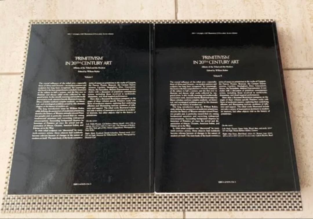 再値下Primitivism in 20th Century Art 2冊セット