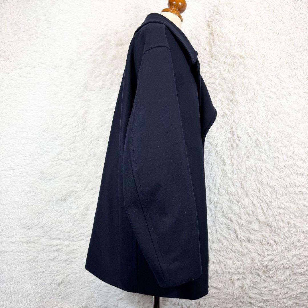 【極美品】UNIQLO +J ウールブレンド オーバーサイズ ピーコート XXL