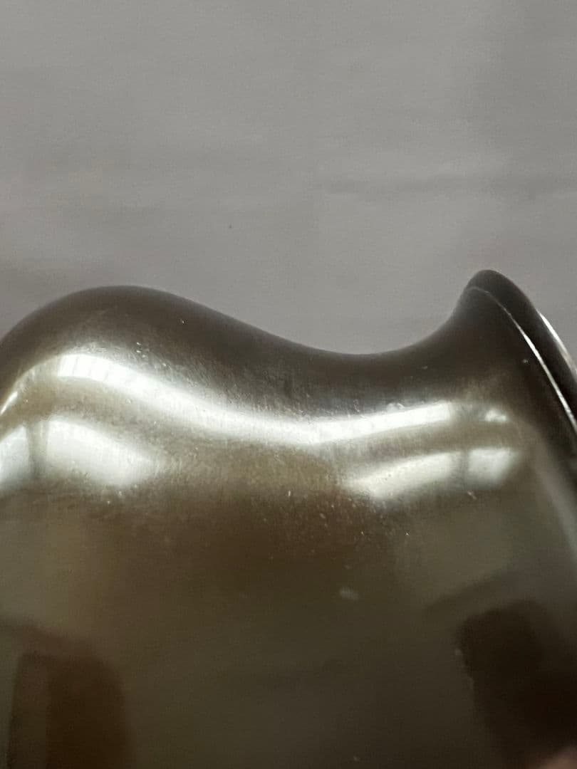 唐金建水 義正作 茶道具