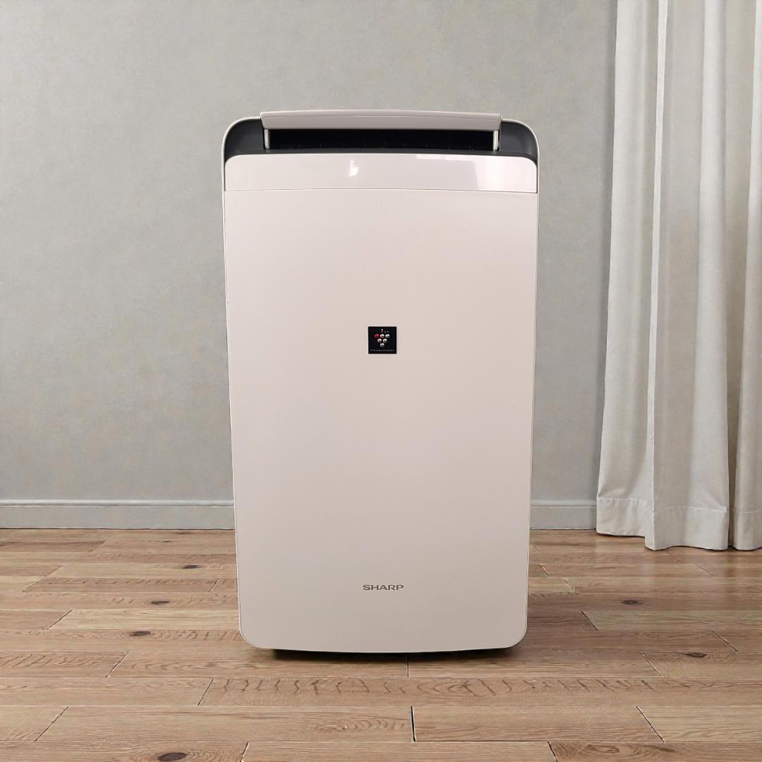 【美品】2023年製 SHARP シャープ 衣類乾燥除湿機 CV-N120-W