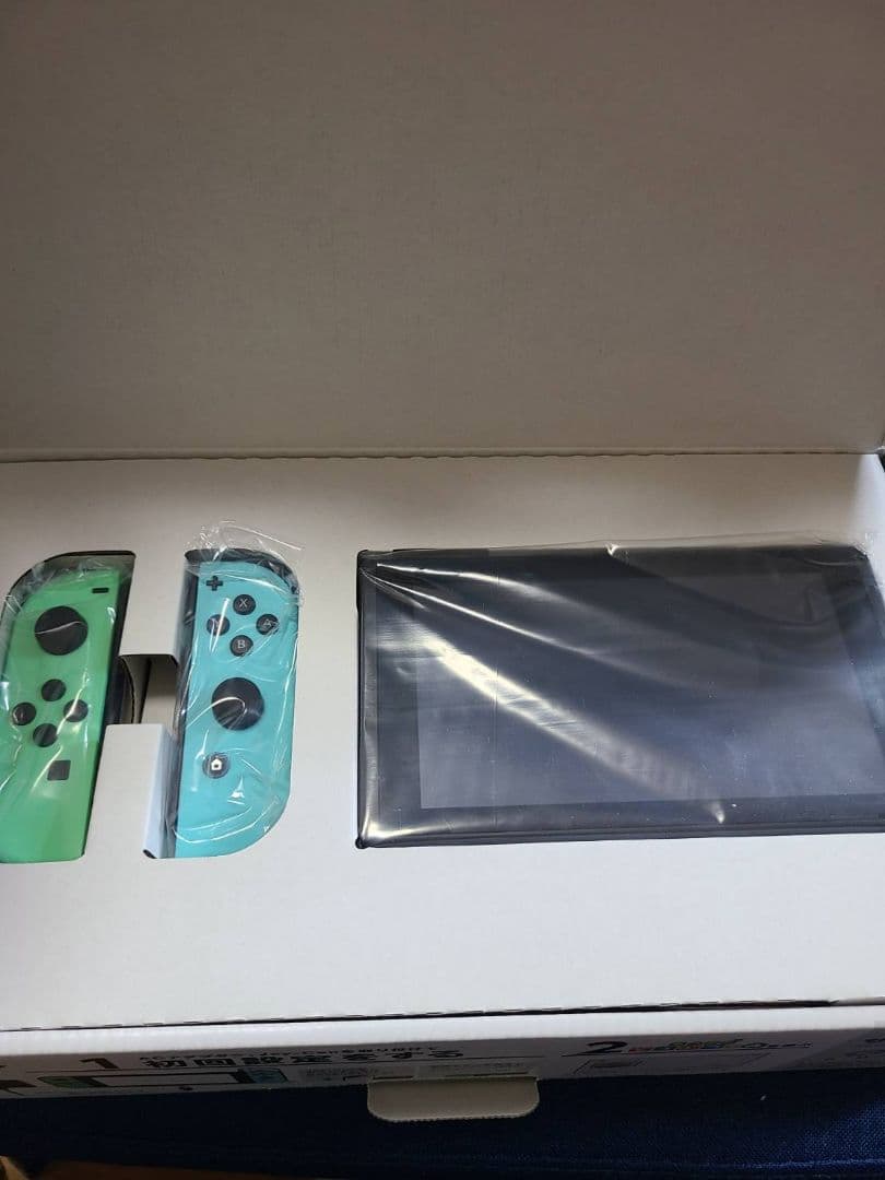 Nintendo Switch 本体 グリーン/ブルー Joy-Con　ソフト無