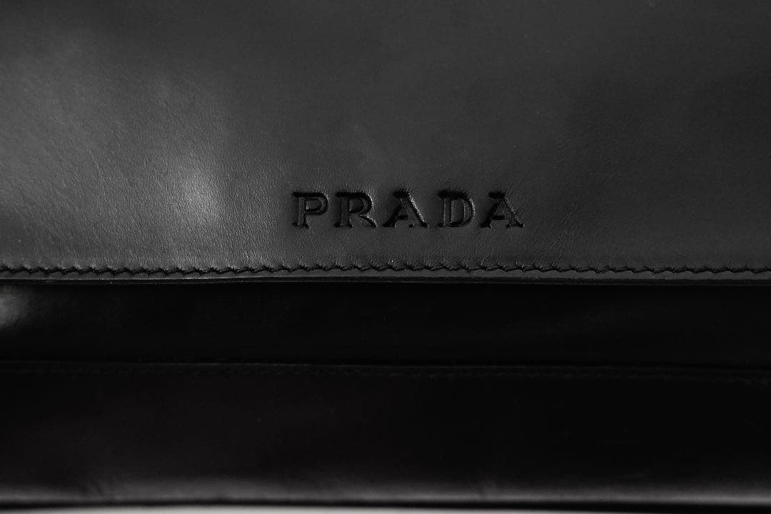 けふ　90's PRADA archive leather bag