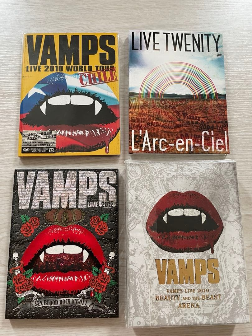 【美品】ラルク VAMPS HYDE ライブDVDまとめ売り！初回限定版多数あり